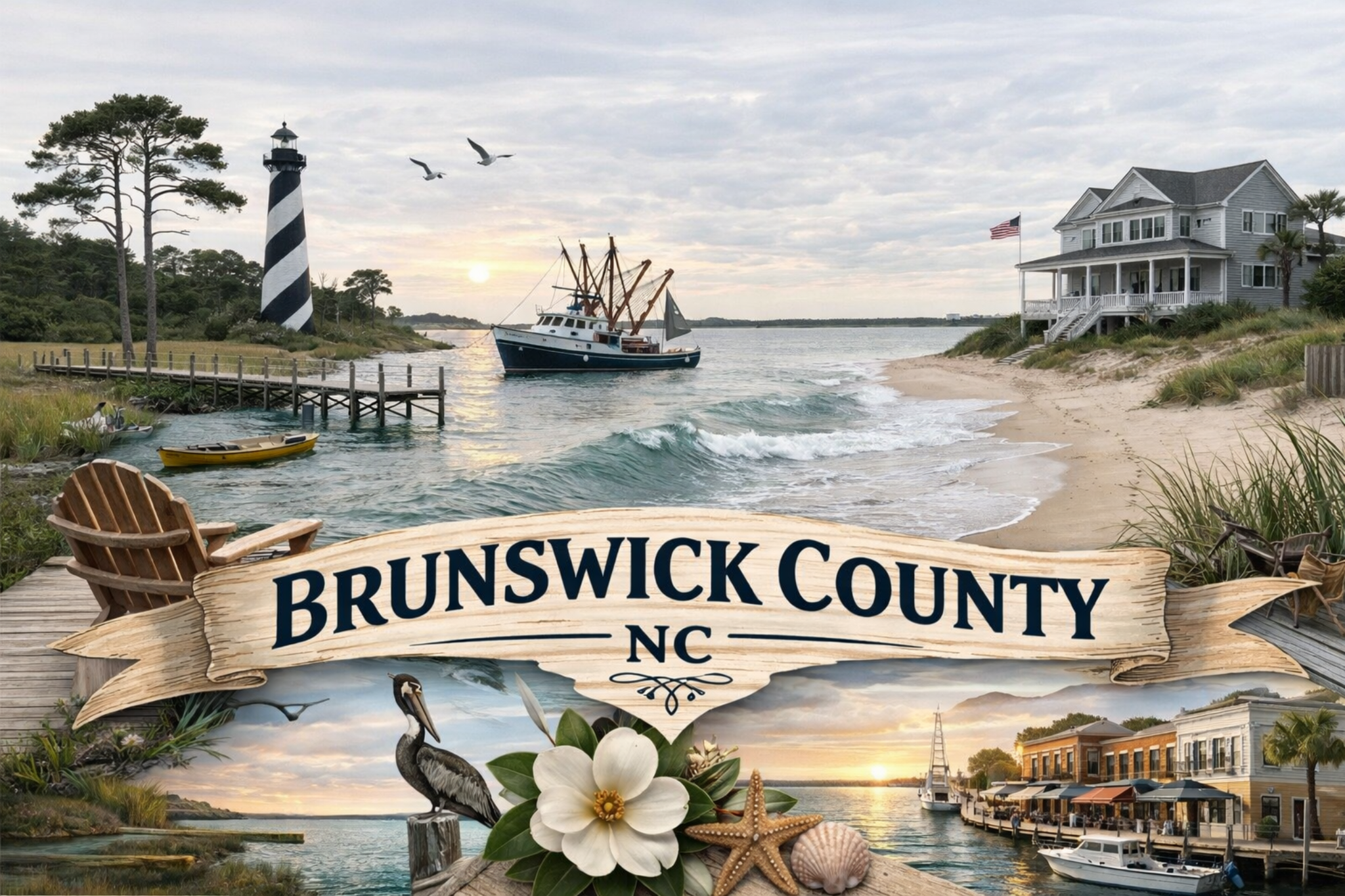 brunswick-county-nc-coastal-lighthouse-waterfront-harbor