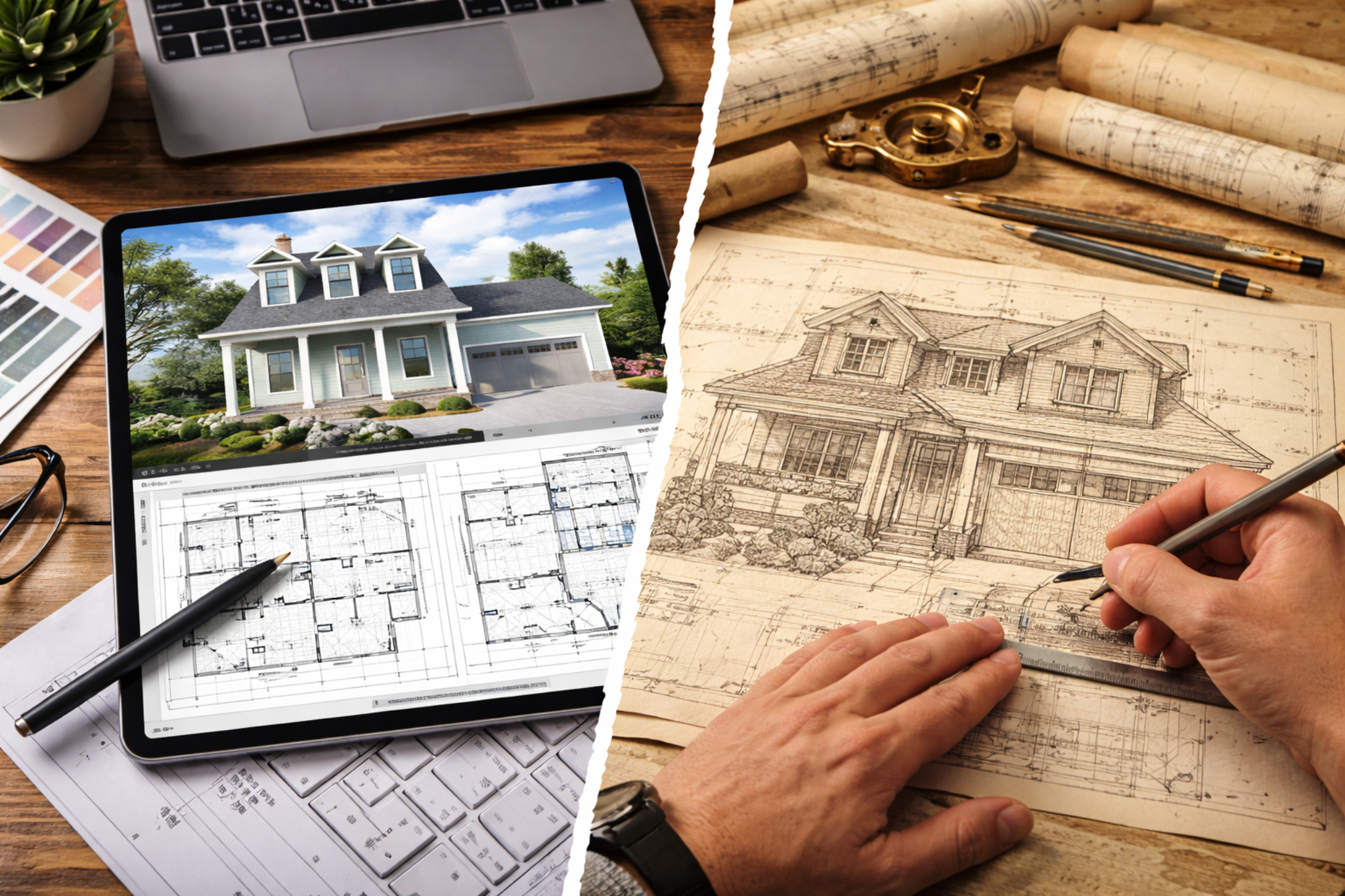 digital-drafting-vs-hand-drawn-architectural-plans-coastal-home